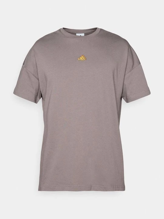 Zdjęcie produktu T-shirt z nadrukiem Adidas ciemnoszary