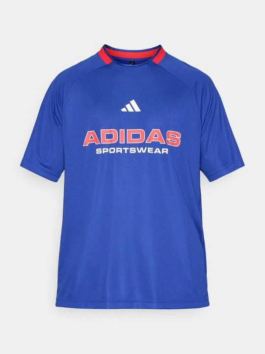 Zdjęcie produktu T-shirt z nadrukiem Adidas niebieski