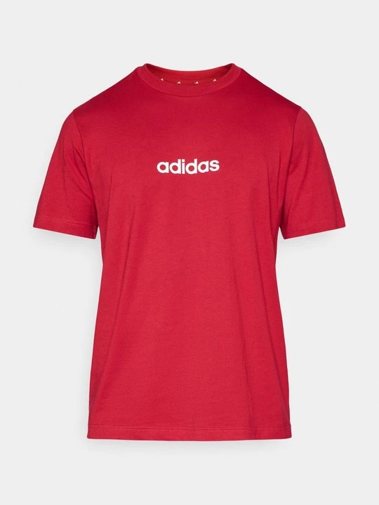 Zdjęcie produktu T-shirt z nadrukiem Adidas bordowy