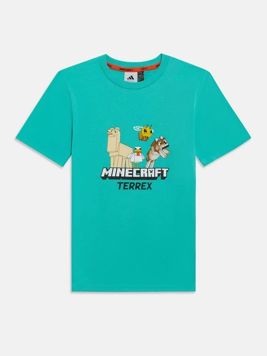 Zdjęcie produktu T-shirt z nadrukiem Adidas Terrex petrol