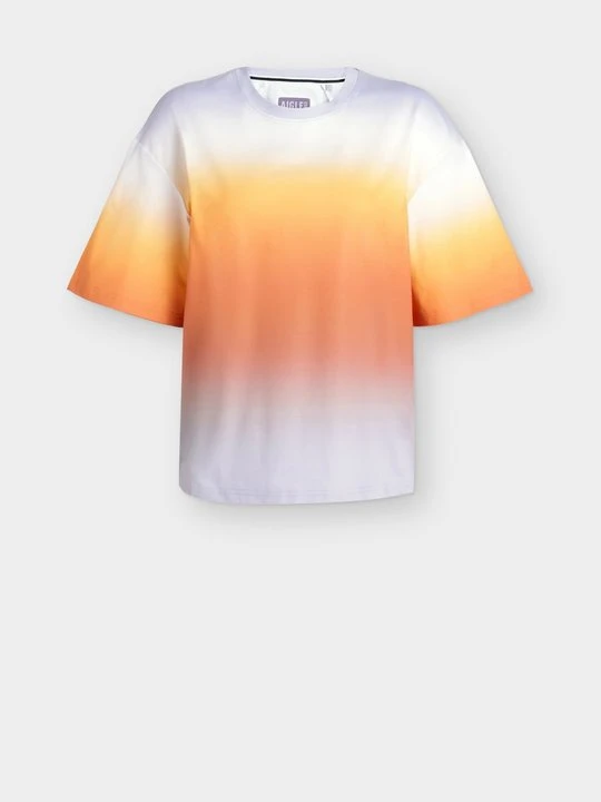Zdjęcie produktu T-shirt z nadrukiem Aigle pomarańczowy
