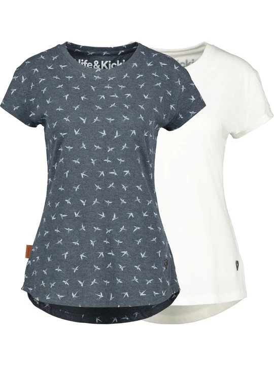 Zdjęcie produktu T-shirt z nadrukiem ALIFE & Kickin granatowy