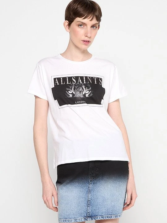 Zdjęcie produktu T-shirt z nadrukiem AllSaints biały