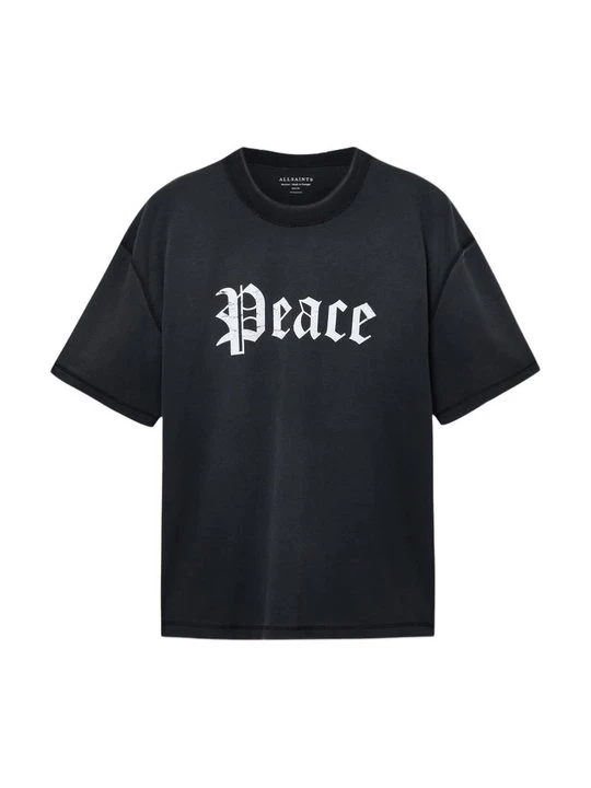 Zdjęcie produktu T-shirt z nadrukiem AllSaints czarny