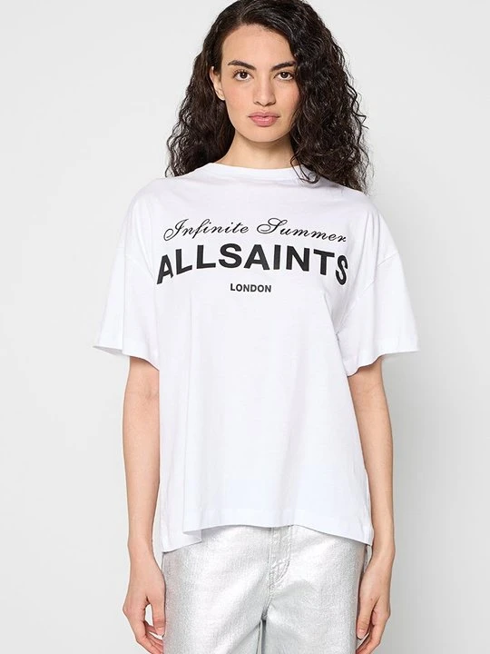 Zdjęcie produktu T-shirt z nadrukiem AllSaints biały