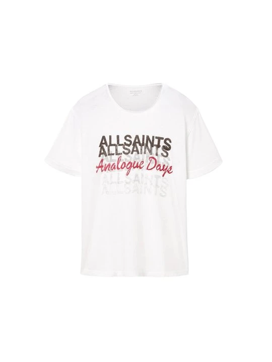 Zdjęcie produktu T-shirt z nadrukiem AllSaints biały