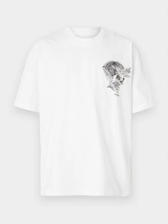 Zdjęcie produktu T-shirt z nadrukiem AllSaints biały