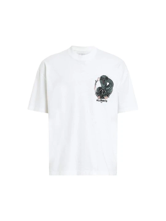 Zdjęcie produktu T-shirt z nadrukiem AllSaints biały
