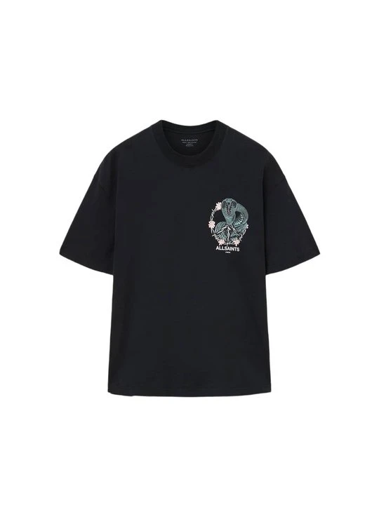 Zdjęcie produktu T-shirt z nadrukiem AllSaints czarny