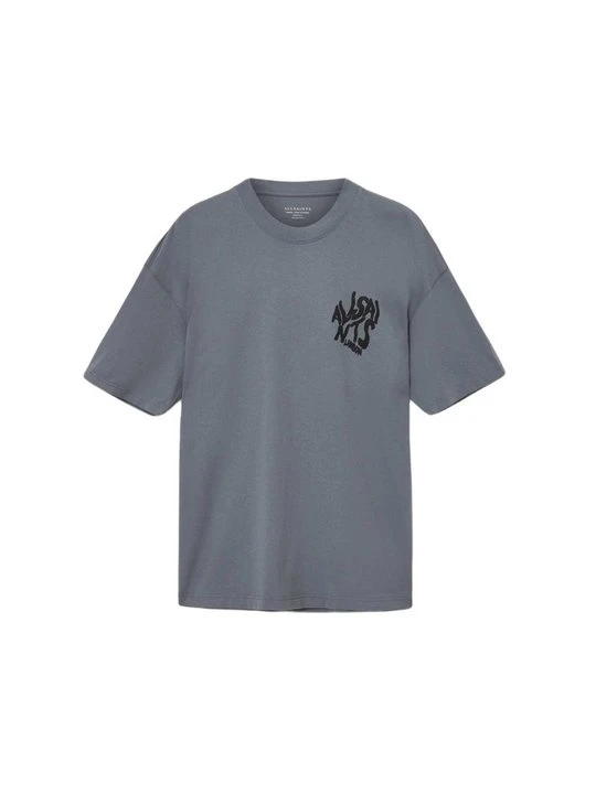 Zdjęcie produktu T-shirt z nadrukiem AllSaints szary