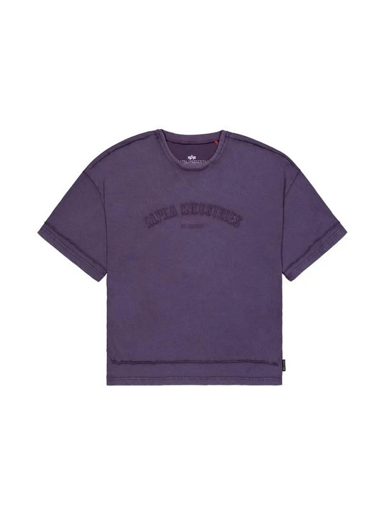 Zdjęcie produktu T-shirt z nadrukiem Alpha Industries fioletowy