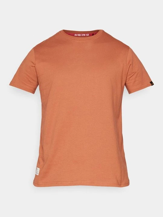 Zdjęcie produktu T-shirt z nadrukiem Alpha Industries brązowy