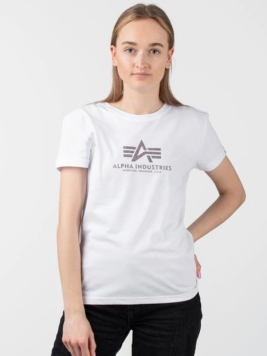 Zdjęcie produktu T-shirt z nadrukiem Alpha Industries biały