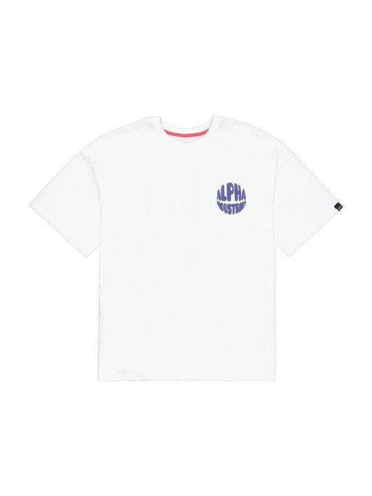 Zdjęcie produktu T-shirt z nadrukiem Alpha Industries biały