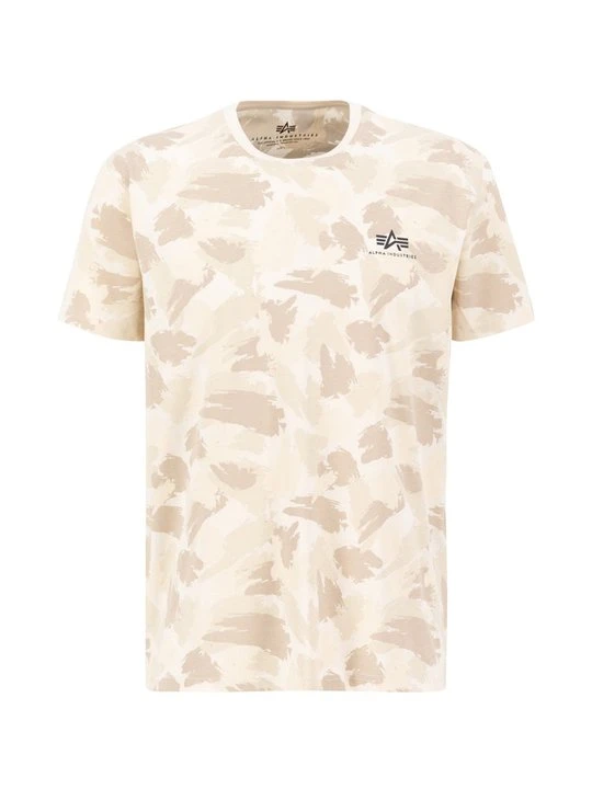 Zdjęcie produktu T-shirt z nadrukiem Alpha Industries piaskowy