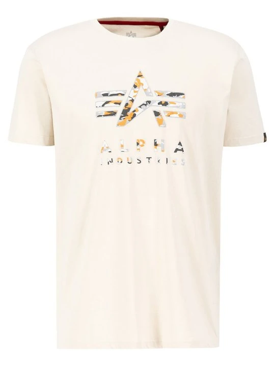 Zdjęcie produktu T-shirt z nadrukiem Alpha Industries mleczny