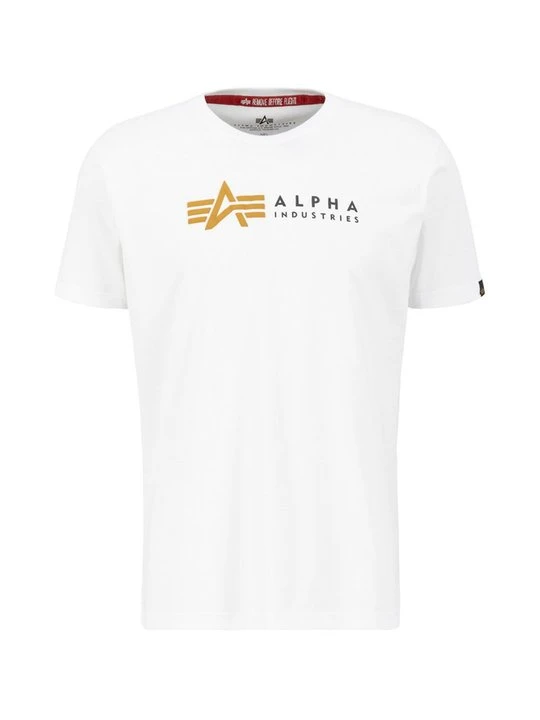 Zdjęcie produktu T-shirt z nadrukiem Alpha Industries biały