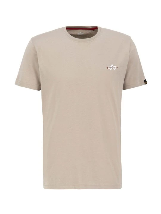 Zdjęcie produktu T-shirt z nadrukiem Alpha Industries piaskowy