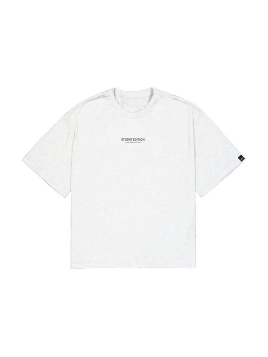 Zdjęcie produktu T-shirt z nadrukiem Alpha Industries szary