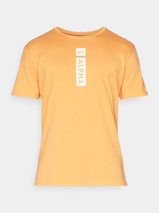 Zdjęcie produktu T-shirt z nadrukiem Alpha Industries morelowy