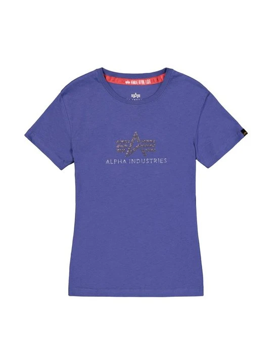 Zdjęcie produktu T-shirt z nadrukiem Alpha Industries fioletowy