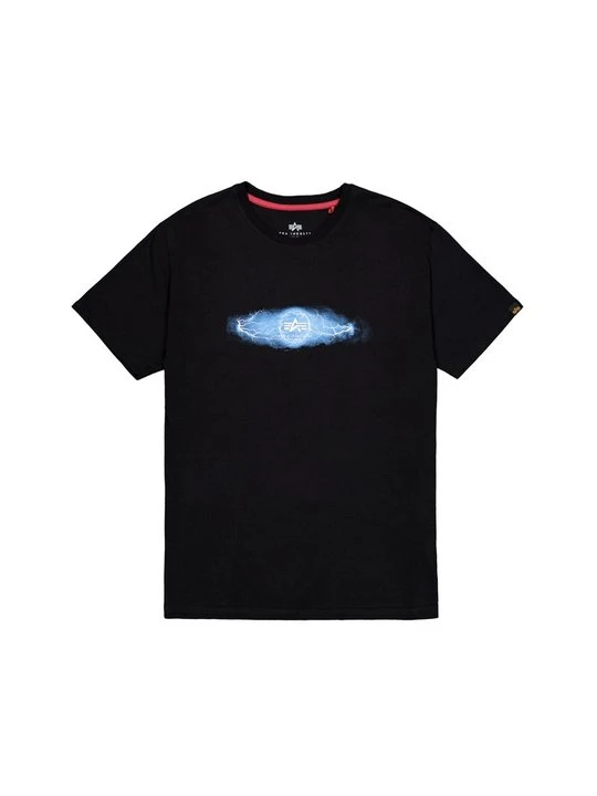 Zdjęcie produktu T-shirt z nadrukiem Alpha Industries czarny