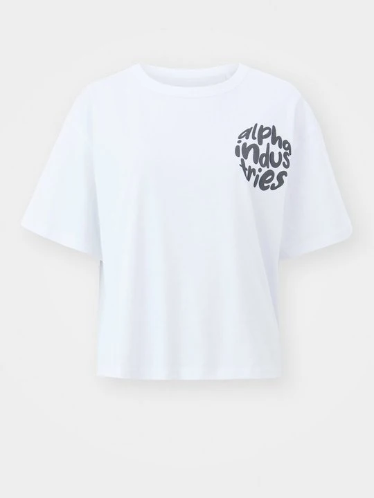 Zdjęcie produktu T-shirt z nadrukiem Alpha Industries biały