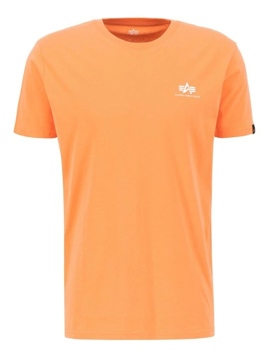 Zdjęcie produktu T-shirt basic Alpha Industries pomarańczowy
