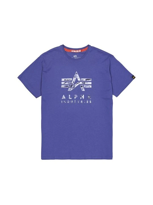 Zdjęcie produktu T-shirt z nadrukiem Alpha Industries fioletowy