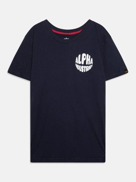 Zdjęcie produktu T-shirt z nadrukiem Alpha Industries granatowy