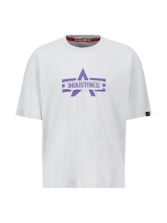 Zdjęcie produktu T-shirt z nadrukiem Alpha Industries szary