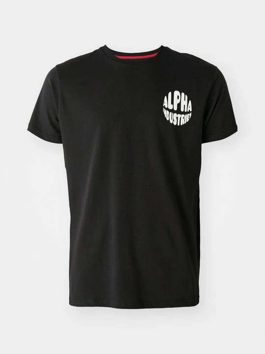 Zdjęcie produktu T-shirt z nadrukiem Alpha Industries czarny