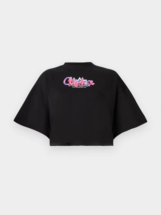 Zdjęcie produktu T-shirt z nadrukiem Alpha Industries czarny