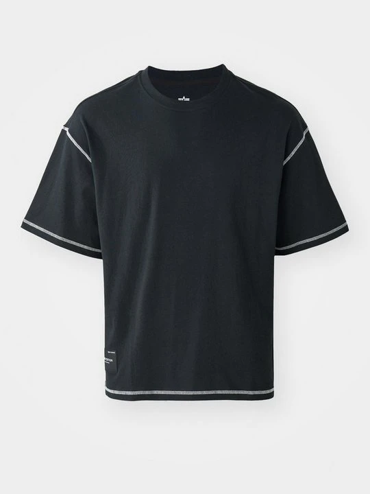 Zdjęcie produktu T-shirt z nadrukiem Alpha Industries czarny