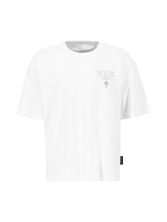 Zdjęcie produktu T-shirt z nadrukiem Alpha Industries biały