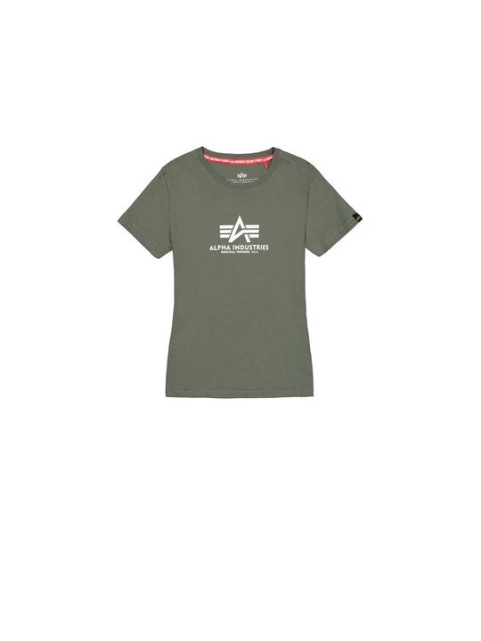 Zdjęcie produktu T-shirt z nadrukiem Alpha Industries ciemnozielony