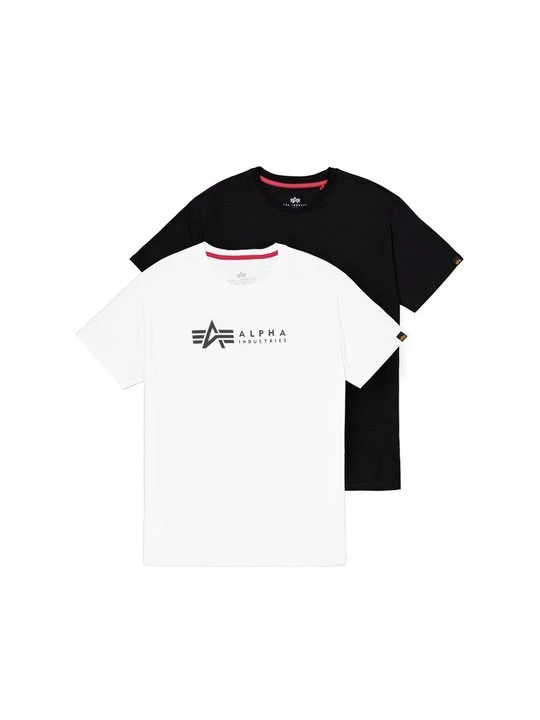 Zdjęcie produktu T-shirt z nadrukiem Alpha Industries czarny