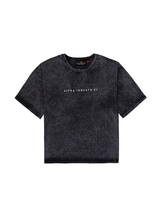 Zdjęcie produktu T-shirt z nadrukiem Alpha Industries czarny