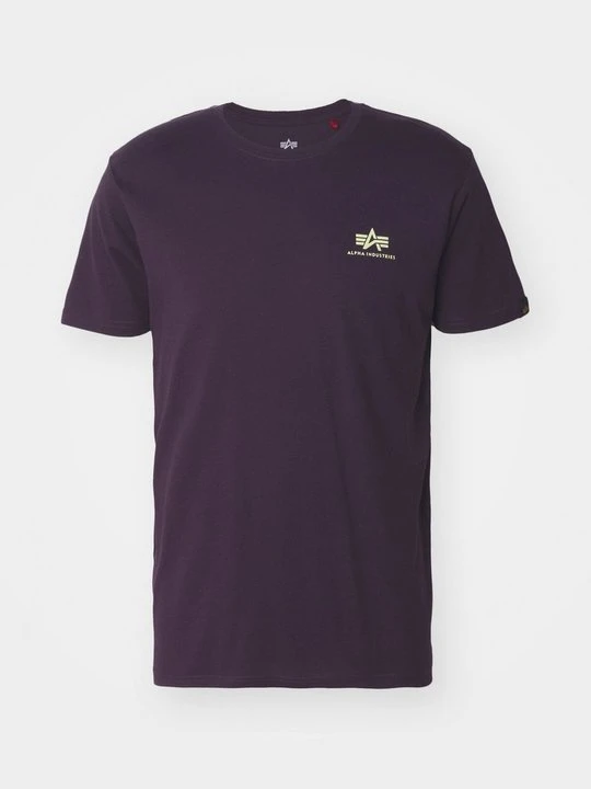 Zdjęcie produktu T-shirt z nadrukiem Alpha Industries fioletowy