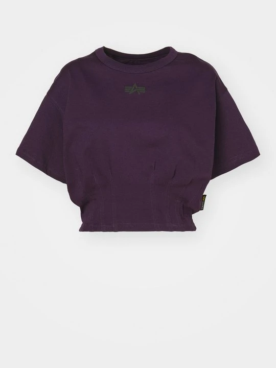 Zdjęcie produktu T-shirt z nadrukiem Alpha Industries fioletowy