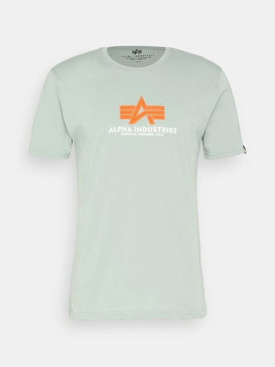 Zdjęcie produktu T-shirt z nadrukiem Alpha Industries jasnozielony