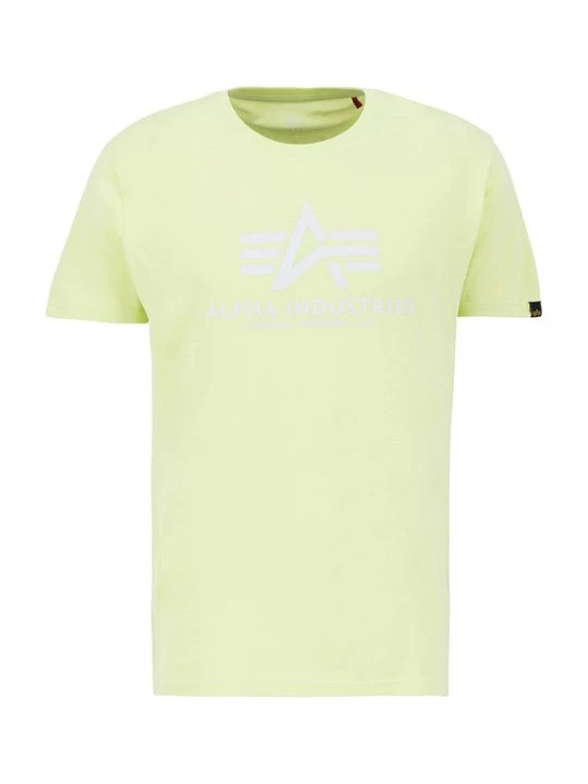 Zdjęcie produktu T-shirt z nadrukiem Alpha Industries żółty