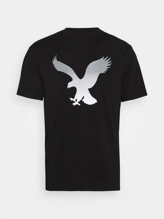 Zdjęcie produktu T-shirt z nadrukiem American Eagle czarny