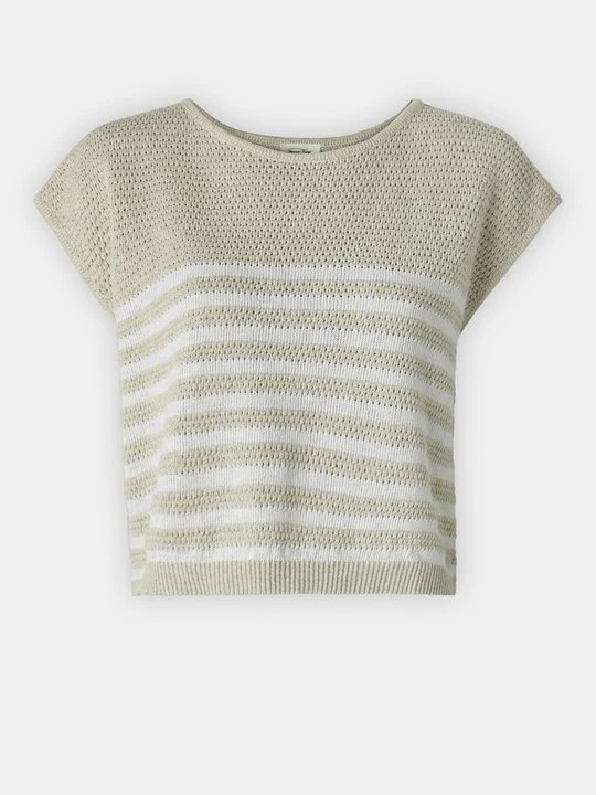 Zdjęcie produktu T-shirt z nadrukiem American Vintage beżowy
