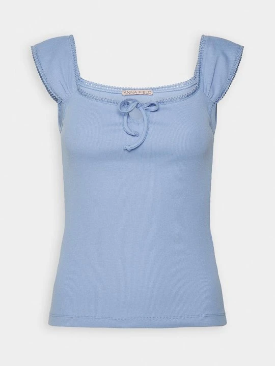 Zdjęcie produktu T-shirt z nadrukiem Anna Field jasnoniebieski