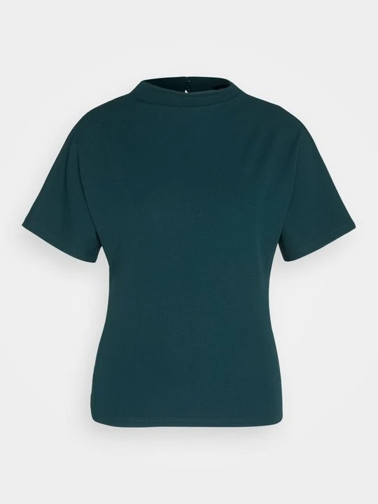 Zdjęcie produktu T-shirt z nadrukiem Anna Field By Zalando ciemnozielony