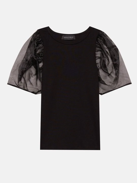Zdjęcie produktu T-shirt z nadrukiem Anna Field czarny