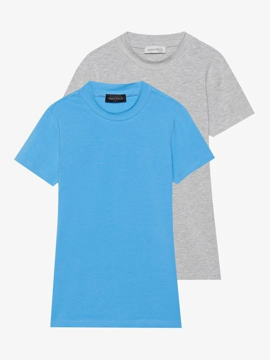 Zdjęcie produktu T-shirt z nadrukiem Anna Field jasnoszary melanż