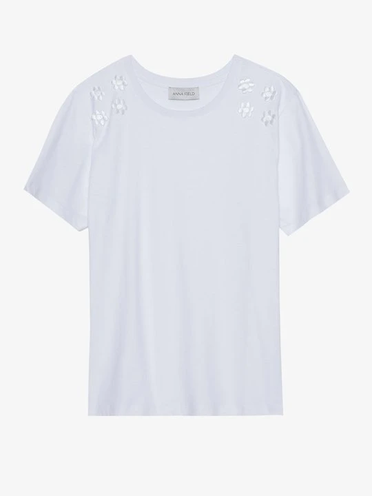 Zdjęcie produktu T-shirt z nadrukiem Anna Field biały