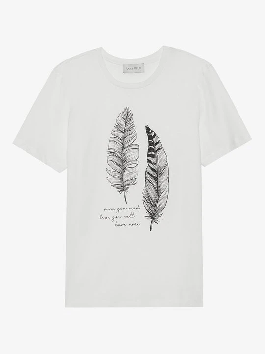 Zdjęcie produktu T-shirt z nadrukiem Anna Field biały